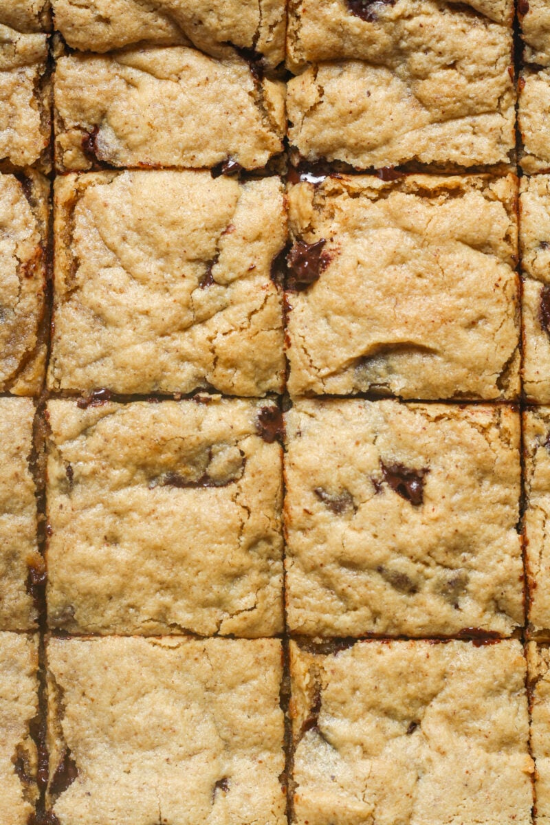 Cookie bar squares.
