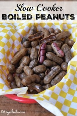Easy Slow Cooker Boiled Peanuts