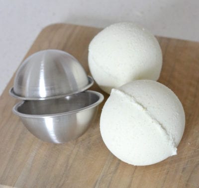 Homemade Natural Bath Bombs on 100 Days of Real Food