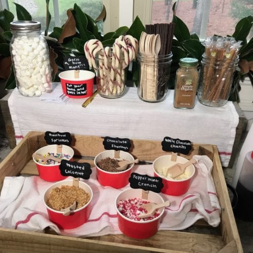 Hot Chocolate Bar on 100 Days of Real Food
