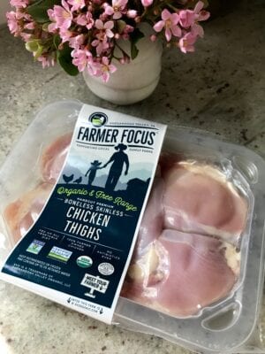 Farmer Focus chicken thighs on 100 days of real food