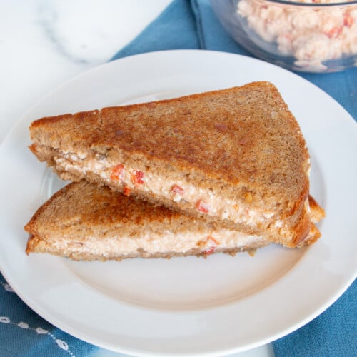 Pimento Cheese Sandwich on 100 Days of Real Food