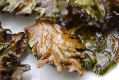 Kale Chips from 100 Days of Real Food