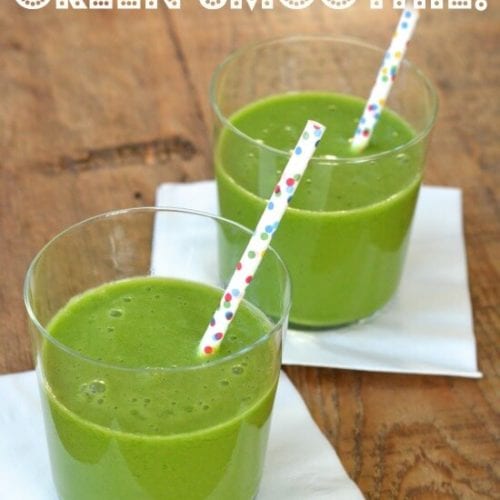 My Favorite Green Smoothie on 100 Days of Real Food