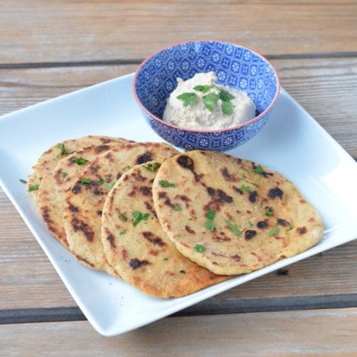 Whole-Wheat Naan Bread on 100 Days of Real Food