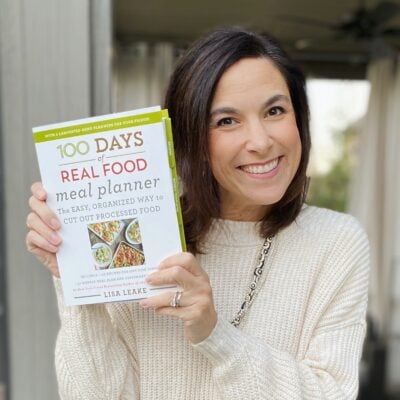 100 Days of Real Food Meal Planner Workbook