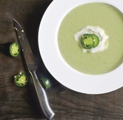 Potato and Spinach Soup (from The Nourished Kitchen Cookbook) on 100 Days of #RealFood