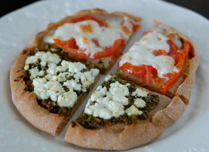 Whole-Wheat Pizza from 100 Days of Real Food