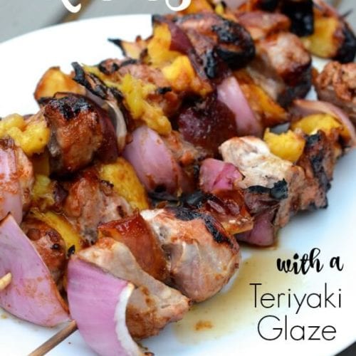 Pork and Peach Kabobs on 100 Days of Real Food