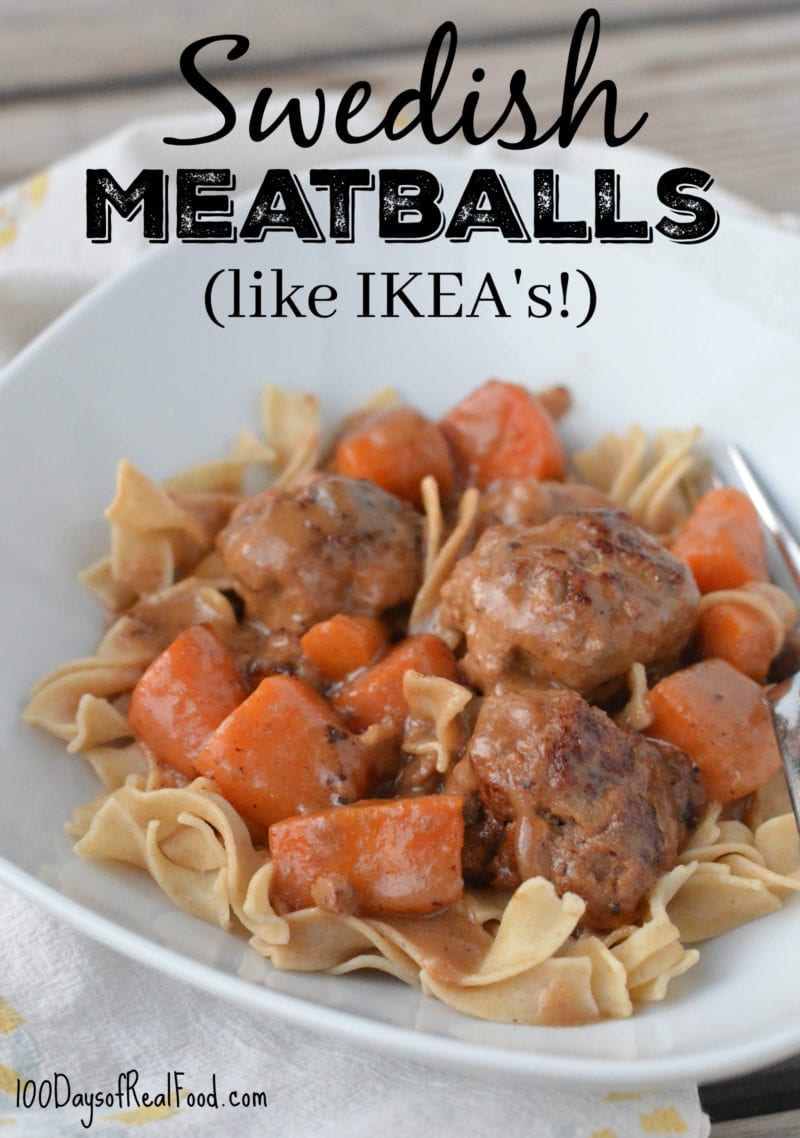 photo of Swedish Meatballs - dinners kids can make