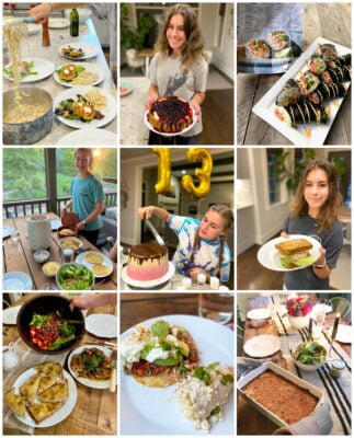 Dinners My Teens Cooked on 100 Days of Real Food
