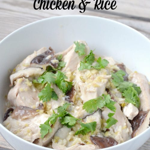 Easy Thai Chicken and Rice on 100 Days of Real Food
