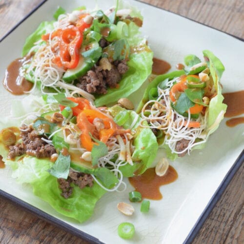 Vietnamese Lettuce Wraps on 100 Days of Real Food