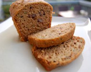 zucchini bread on 100 Days of Real Food
