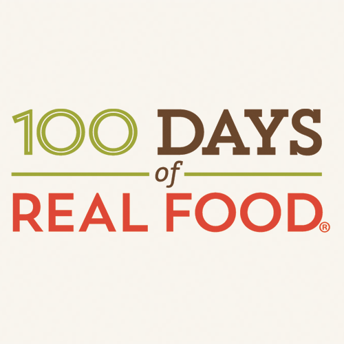 100 Days of Real Food Recipe Logo